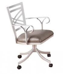 While there is the chance that either the caster or the balls will wear out, clog, or make noises over time, you can simply change them, and the chair will be as good as new. Swivel Tilt Caster Chairs Kitchen Dinette Chairs Dinette Online