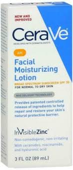 Cerave daily moisturizing lotion absorbs quickly to increase your skin's ability to attract, hold and distribute moisture. Cerave Moisturizing Facial Lotion Am Spf 30 3 Oz Gunstig Kaufen Ebay