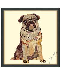 Empire Art Direct My Puggy Dimensional Collage Wall Art 25 Graphic Wall Art Collage Art Art Collage Wall