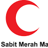 Bulan sabit merah gerakan sedunia membantu semua yang menderita badan sukarela berkhidmat dengan tabah dan bersemangat. 1
