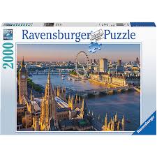 Ravensburger london tea party 1000 piece puzzle quantity. Puzzle 2000 Teile 98x75 Cm Stimmungsvolles London Ravensburger Mytoys