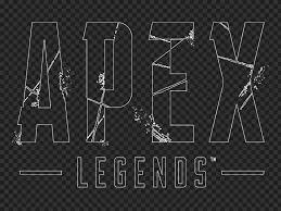 Hd White Apex Legends Outline Logo Png In 2021 Outline Png Legend