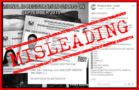 Psa philippine identification system announced that the online registration for the national id system begins today, april 30. Vera Files Fact Check Fb Page Misleads On Nat L Id Registration Info Vera Files