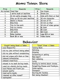 Reward Token Store Kids Rewards Kids Behavior Chores For Kids
