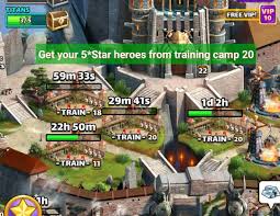 You spend food and recruits, . Empires Puzzles