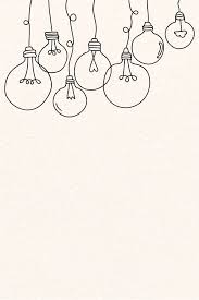 Download Premium Vector Of Creative Light Bulb Doodle On Beige Background Bullet Journal Art Mini Drawings Easy Doodle Art
