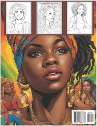 Amazon.com: Adult African-American Coloring Book: Volume 1: 9798321886779:  Thomas, Bettina: Books