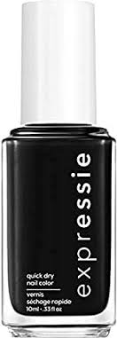 Maybe you would like to learn more about one of these? Essie Expressie Nail Polish Quick Dry Formula No Base Coat And Top Coat Needed Vegan Angled Brush Black Grey Nail Varnish 380 Now Or Never Amazon Co Uk Beauty
