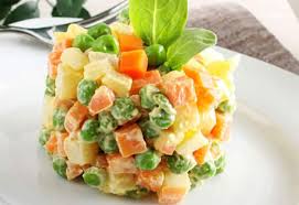 Salade Russe Legere Ww Plat Et Recette En 2020 Salade Russe Recettes De Cuisine Salade Russe Recette
