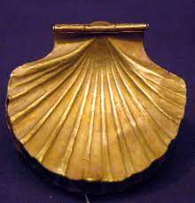 shell golden shell from the pyramid tomb saqqara of king sekhemkhet old kingdom dynasty 3 2648 2640 bc cairo museum egypt 古代エジプト エジプト 古代