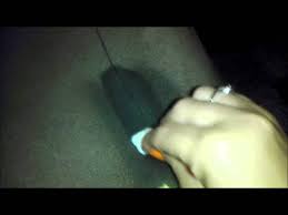 Diy How To Remove Pen Mark Ink Stain From Fabric Couch Microsuede Etc Youtube