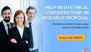 Many types of research, such as surveys or observations, should be conducted. Ethical Considerations In Research Proposal