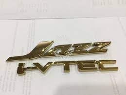 Membuat desain logo sangat mudah dan seru dengan alat bantu tarik dan lepas. Honda Jazz I Vtec Rear Gold Emblem Logo Car Accessories Parts For Sale In Cheras Kuala Lumpur Mudah My
