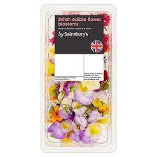 Edible arrangements make the perfect gifts for all the fruit and chocolate lovers on your list. Sainsbury S British Edible Flower Blossoms Sainsbury S