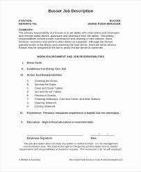 busser job description resume new dining room staff job description job description good interpersonal skills job