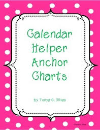 Calendar Helper Anchor Charts