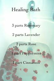 Spiritual Bath Bath Recipes Spiritual Cleansing Bath Herbal Bath