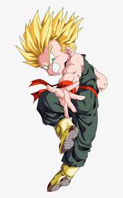 Though one is a child and the other is an adult, it would. Kid Goku Dragon Ball Gt Trunks Super Saiyan Goku Kid Trunks Super Saiyan Png Free Transparent Png Download Pngkey