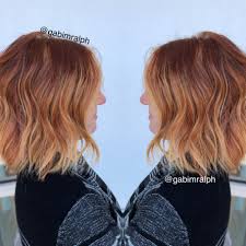 Copper Hair Balayage Short Hair Balayage Short Hair Highlights Short Ombre Hair