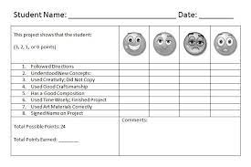 Art Room 104 Rubrics Galore Art Rubric Rubrics Rubrics For Projects