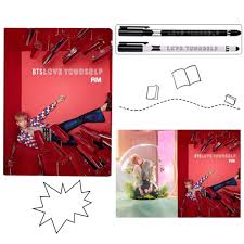 Jungkook pc love yourself answer. Youyouchard Bts Bangtan Boys Bts Love Yourself çµ Answer Jin V Jungkook Jimin Suga Big Notebook With Soft Cover Students Stationary And 2 Gel Pens For Bts Army Suga3 Office Products Sports