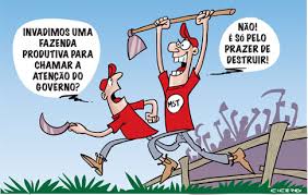 Resultado de imagem para MST COMANDA INVASÃES