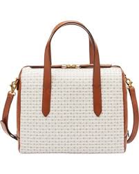 Fossil sydney satchel in camel/tan very rare, this colour sold out a few year ago. Fossil Sydney Satchel 371ecf