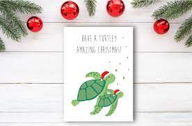 Christmas Cards Pun Funny Christmas Card Christmas Card Funny Etsy Funny Christmas Cards Diy Funny Christmas Cards Painted Christmas Cards