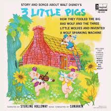 It includes pictures and large story text to aid participation, as well as act as prompts when retelling the story. Film Music Site Deutsch Three Little Pigs Soundtrack Various Artists Disneyland Records 1966 Story And Songs About Walt Disney S 3 Little Pigs