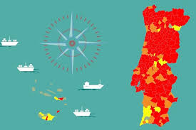 Legislação covid19 área do diário da república eletrónico dedicada à legislação relativa à pandemia. Pandemia Pinta Portugal De Vermelho Sao Ja 215 Os Concelhos Em Risco Extremo Veja O Seu No Mapa Portugal Sabado