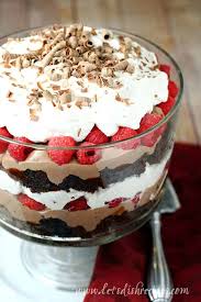 In a medium microwave safe bowl, combine 22 soft caramels with 4 ½ teaspoons heavy cream. Chocolate Raspberry Trifle Let S Dish Recipes