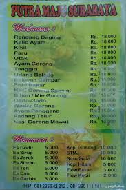 Maybe you would like to learn more about one of these? Selalu Diperbarui Menu Putra Maju Masakan Padang Wonokromo Surabaya