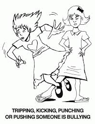 Get ready for some coloring fun with complimentary printable coloring book. Bullying Coloring Pages Printable Coloring Home