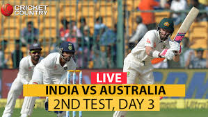 Shubman gill gets a thick edge to the keeper, he looks behind as well if the catch is taken. Live Cricket Score India Vs Australia 2017 2nd Test Day 3 India End Day 3 With 126 Run Lead Cricket Country
