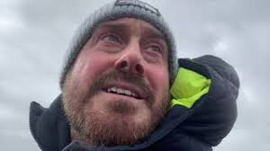 Live from West Kirby in storm Eunice