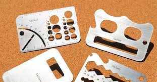 If using paper, the go for slightly thicker one to give it strength to make it stiff. Business Card Sized Multitools Bring More Utility To Your Wallet Wired