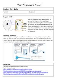 Maybe you would like to learn more about one of these? Biology Homework Projects Year 7 Teaching Resources