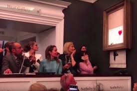 A few years ago, i secretly built a shredder into a painting. Banksy S Shredded Sotheby S Art Was A Rebuke Of Empty Consumerism From A Master Vox