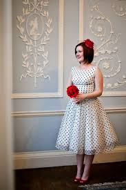 A Winter Wedding With A Polka Dot Wedding Dress Polka Dot Wedding Dress Polka Dot Wedding Alternative Wedding Dresses