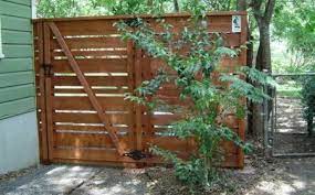 4.7 out of 5 stars. Custom Horizontal Fence Using 1x4 1x6 And 1x8 Boards Gate Area Backyard Fences Fence Design Wood Fence