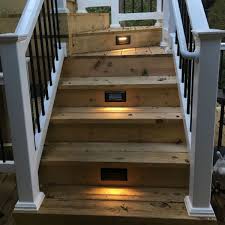 Pyxis Recessed Louvered Step Light By Aurora Deck Lighting Decksdirect