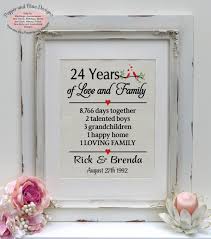24th Wedding Anniversary 24 Years Married 24 Years Together Gift For Anniversary 2 18th Wedding Anniversary 16th Anniversary Gifts 23rd Wedding Anniversary