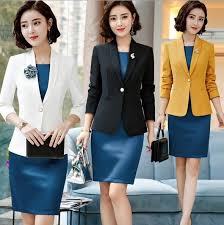 Woman Work Blazer Dress Suit Two Piece Sets Plus Size 4xl Business Jacket Dress For Women Office Wear Office Wear Dresses Office Wear Outfit Office Wear Women