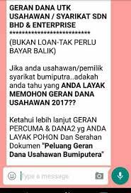 Saya percaya kepada umno dan deb. Dana Usahawan Umno 2017 Almisalie