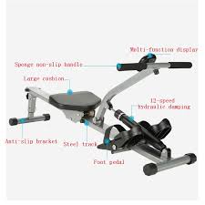 Kürek makinesi, tüm vücudu çalışırken harika bir kardiyo egzersizi yapmak için mükemmel bir seçimdir. Cok Fonksiyonlu Katlanabilir Paslanmaz Celik Kurek Makinesi Karin Fitness Egitimi Vucut Kurek Kapali Ev Egzersiz Ekipmanlari Ust Premiumekstra Today