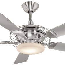 Free delivery and returns on ebay plus items for plus members. Hampton Bay 44078 Vercelli 52 In Indoor Brushed Steel Ceiling Fan With Light Kit Vip Outlet