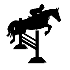 Stickers cheval saut d
