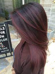 Red Accents On Dark Hair Hairbysam Davidriossalon Darkred Colorist Georgetown Dc Call And Make An Appointment With Samantha Hair Beauty Hair Hair Styles