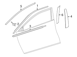 4 cyl 2.2l, 6 cyl 3.0l. Exterior Trim Front Door For 2016 Toyota Camry Toyota Parts Center