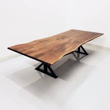 Walnut bookmatched live edge table. Walnut Bookmatched Live Edge Table Live Edge Table In Pa Solid Hardwood Furniture Locally Handcrafted Tables Country Lane Furniture